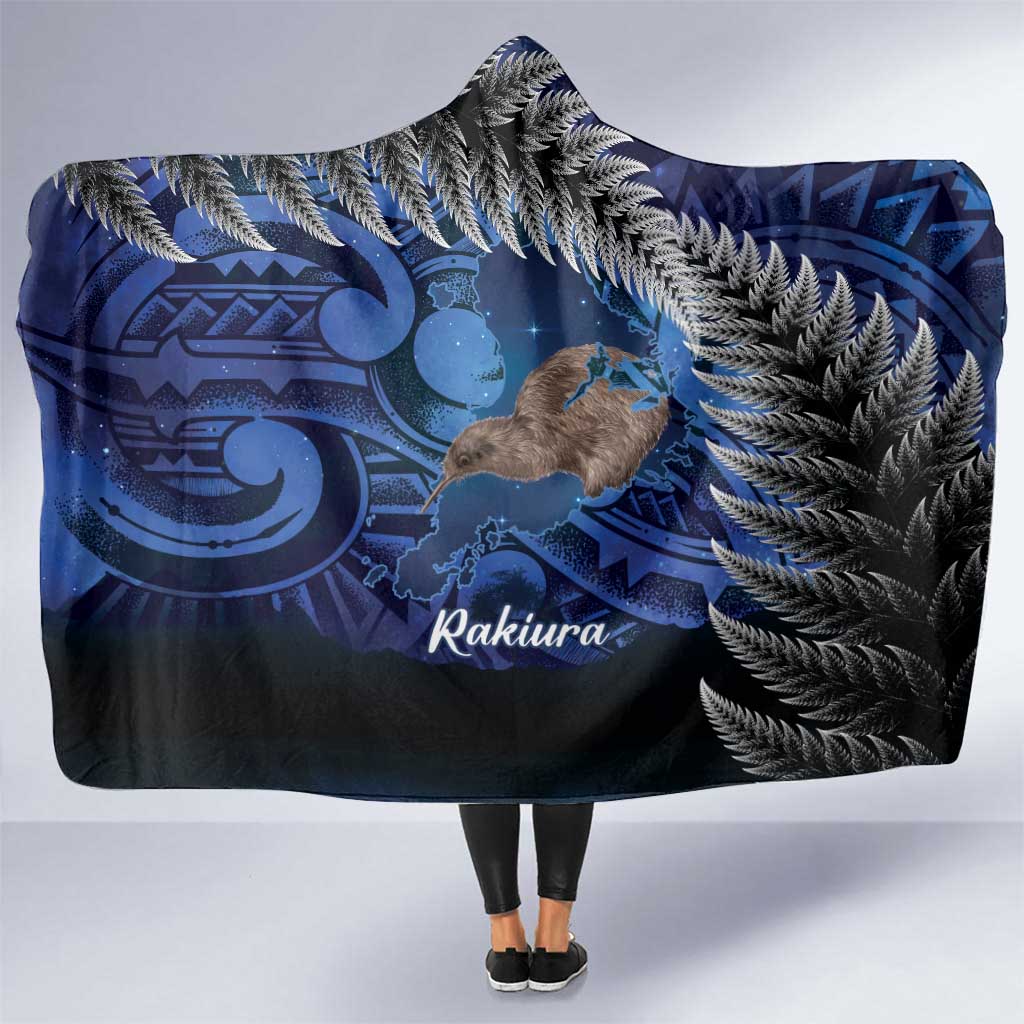 New Zealand Stewart Island Hooded Blanket Rakiura Kiwi Maori Glowing Sky