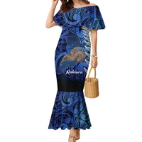 New Zealand Stewart Island Mermaid Dress Rakiura Kiwi Maori Glowing Sky