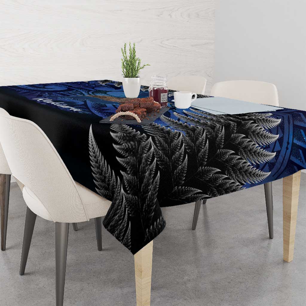 New Zealand Stewart Island Tablecloth Rakiura Kiwi Maori Glowing Sky LT14 - Polynesian Pride