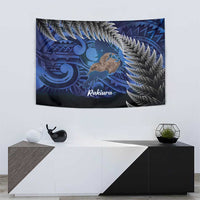 New Zealand Stewart Island Tapestry Rakiura Kiwi Maori Glowing Sky