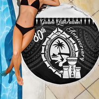 Guam Liberation Day Beach Blanket Biba Guahan Chamorro 80th Anniversary - Black