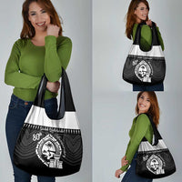 Guam Liberation Day Grocery Bag Biba Guahan Chamorro 80th Anniversary - Black