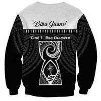 Guam Liberation Day Sweatshirt Biba Guahan Chamorro 80th Anniversary - Black