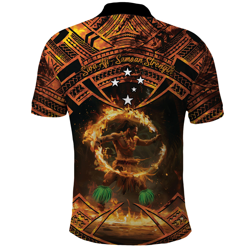 Samoa Teuila 2024 Festival Polo Shirt Samoan Siva Afi With Red Gingers