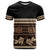 Black Samoa Siapo Teuila Flowers T Shirt