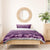 Purple Samoa Siapo Teuila Flowers Bedding Set