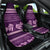 Purple Samoa Siapo Teuila Flowers Car Seat Cover