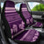 Purple Samoa Siapo Teuila Flowers Car Seat Cover