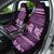 Purple Samoa Siapo Teuila Flowers Car Seat Cover