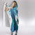 Turquoise Polynesia Father's Day Hooded Blanket Dad You Are My Hero
