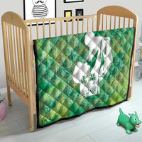 Green Polynesia Father's Day Quilt Dad You Are My Hero LT14 - Polynesian Pride