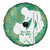 Green Polynesia Father's Day Spare Tire Cover Dad You Are My Hero