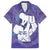 Purple Polynesia Father's Day Hawaiian Shirt Dad You Are My Hero