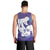 Purple Polynesia Father's Day Men Tank Top Dad You Are My Hero