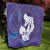 Purple Polynesia Father's Day Quilt Dad You Are My Hero