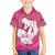 Pink Polynesia Father's Day Kid Hawaiian Shirt Dad You Are My Hero