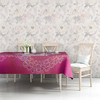 Pink Polynesia Father's Day Tablecloth Dad You Are My Hero LT14 - Polynesian Pride