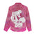 Pink Polynesia Father's Day Women Casual Shirt Dad You Are My Hero