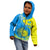 Personalised Palau Independence Day Kid Hoodie Happy 29th Anniversary Polynesian Hammerhead Shark LT14 - Polynesian Pride