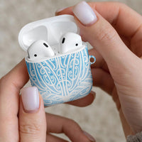 Blue New Zealand Puhoro Maori Tattoo AirPods Case