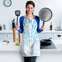 Blue New Zealand Puhoro Maori Tattoo Apron