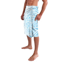Blue New Zealand Puhoro Maori Tattoo Lavalava
