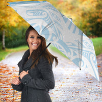 Blue New Zealand Puhoro Maori Tattoo Umbrella