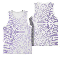 Purple New Zealand Puhoro Maori Tattoo Basketball Jersey
