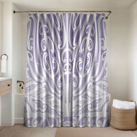 Purple New Zealand Puhoro Maori Tattoo Bathroom Set