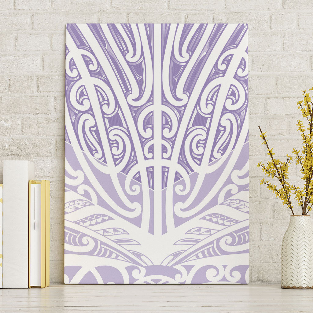 Purple New Zealand Puhoro Maori Tattoo Canvas Wall Art LT14 Without Frame Purple - Polynesian Pride