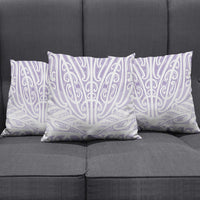 Purple New Zealand Puhoro Maori Tattoo Pillow Cover