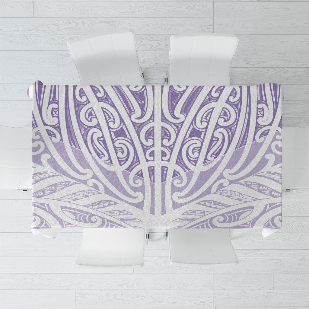 Purple New Zealand Puhoro Maori Tattoo Tablecloth LT14 Purple - Polynesian Pride