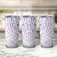 Purple New Zealand Puhoro Maori Tattoo Tumbler Cup