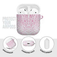 Pink New Zealand Puhoro Maori Tattoo AirPods Case
