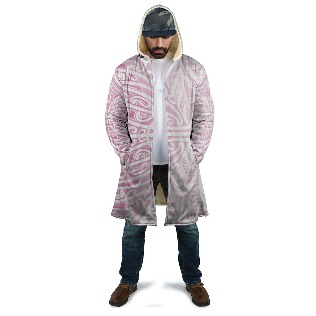 Pink New Zealand Puhoro Maori Tattoo Cloak