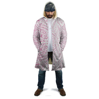 Pink New Zealand Puhoro Maori Tattoo Cloak