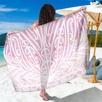Pink New Zealand Puhoro Maori Tattoo Sarong