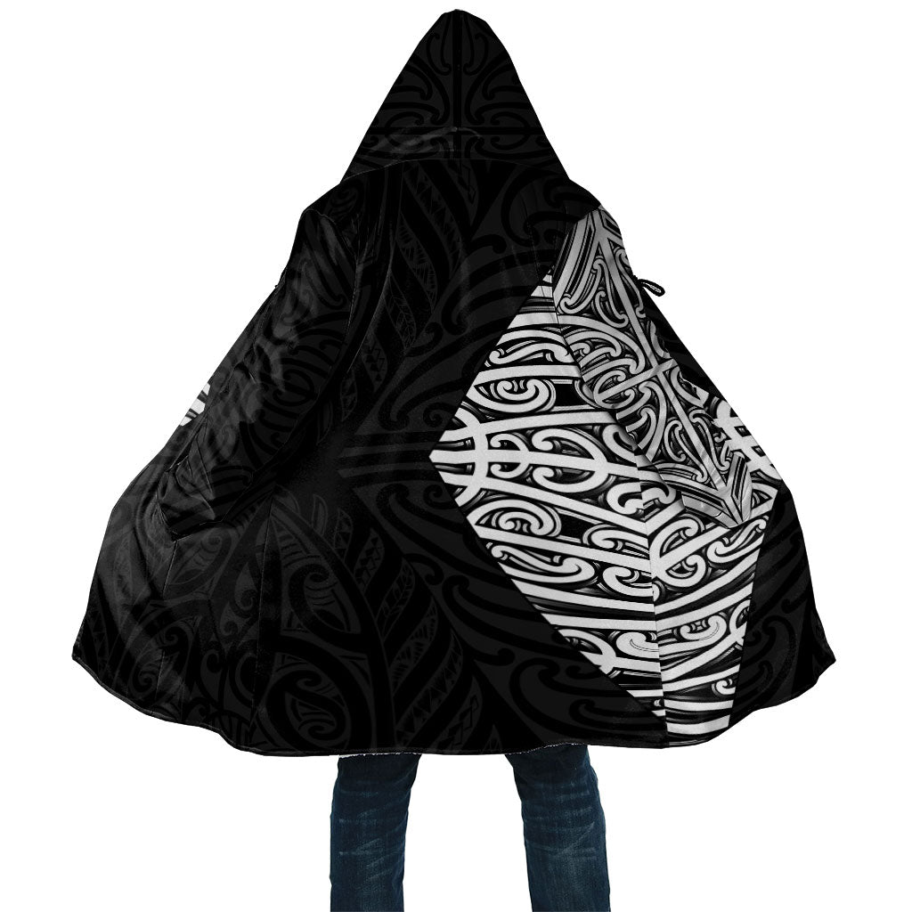 Black New Zealand Puhoro Maori Tattoo Cloak