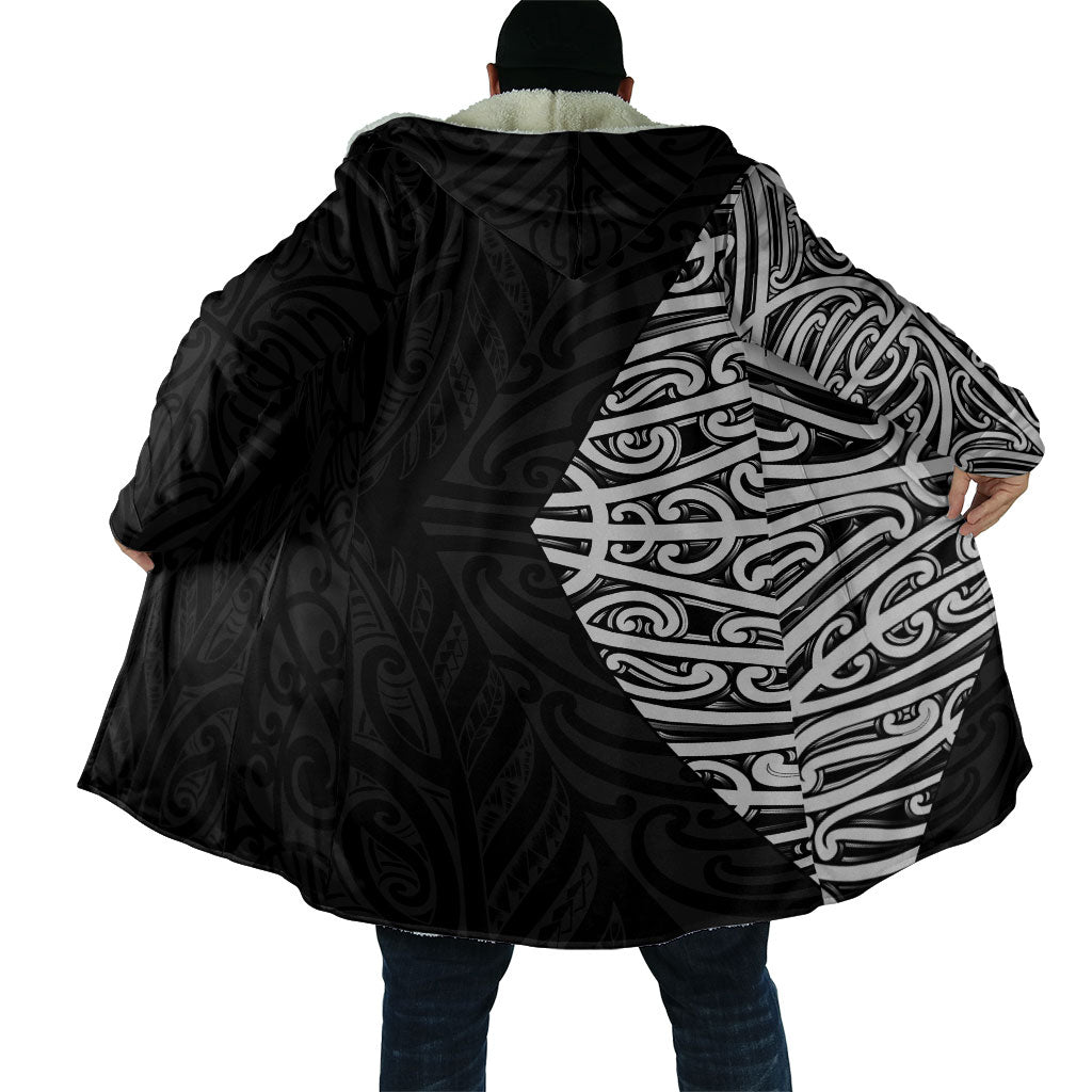 Black New Zealand Puhoro Maori Tattoo Cloak