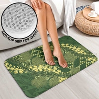 Green Aloha Hawaii Bathroom Set Hawaiian Kakau Ohia Lehua Lei - Polynesian Pride