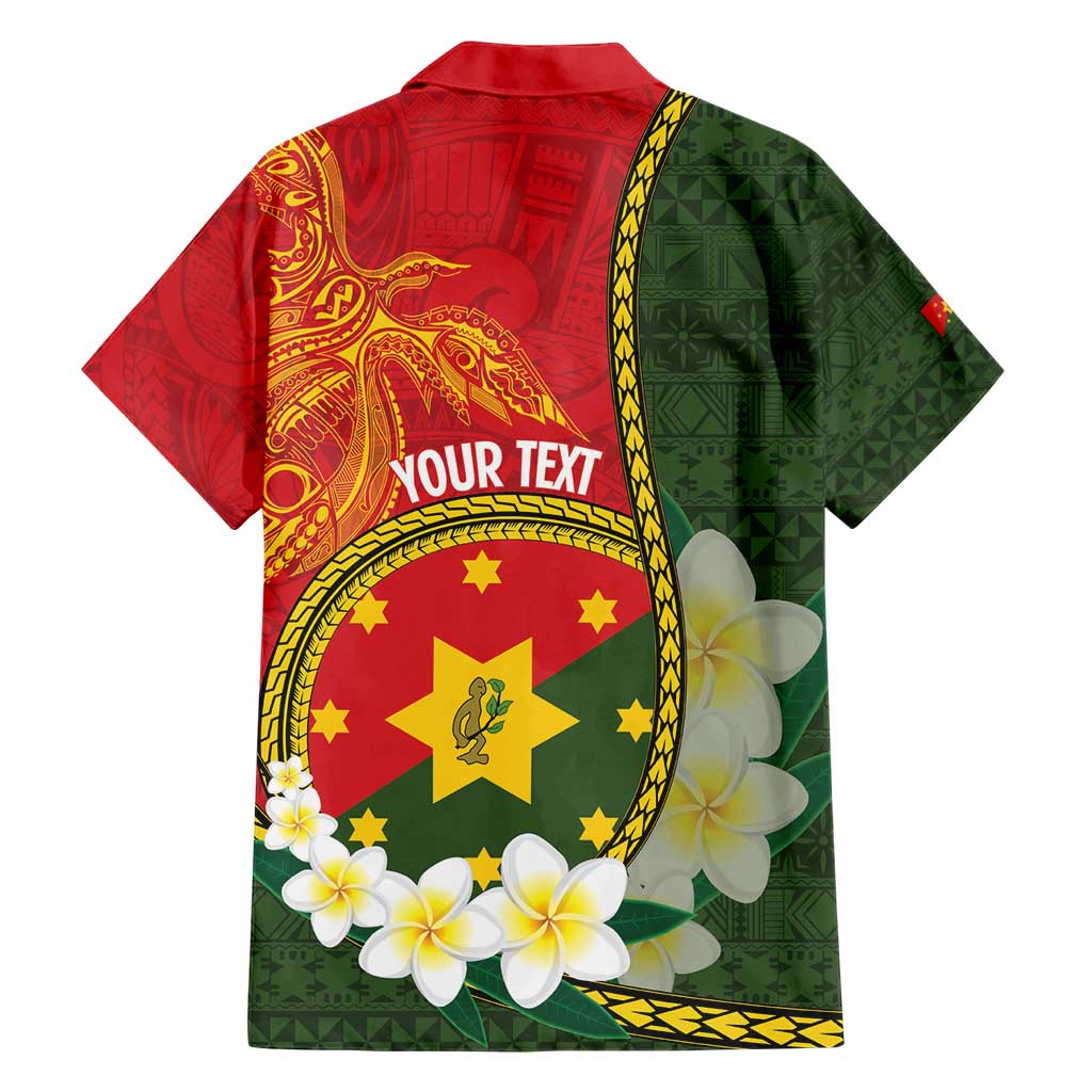 Personalised PNG Isten Hailans Provins Hawaiian Shirt Papua New Guinea Plumeria Melanesian Pattern LT14 - Polynesian Pride