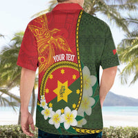 Personalised PNG Isten Hailans Provins Hawaiian Shirt Papua New Guinea Plumeria Melanesian Pattern LT14 - Polynesian Pride