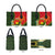 Personalised PNG Isten Hailans Provins Leather Bag Papua New Guinea Plumeria Melanesian Pattern - Polynesian Pride