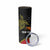 Personalised PNG Sauten Hailans Skinny Tumbler Papua New Guinea Plumeria Melanesian Pattern - Polynesian Pride