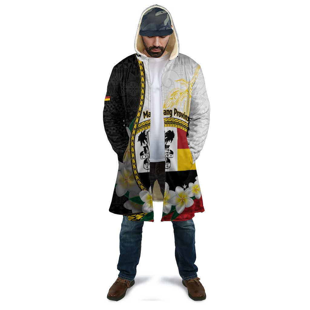Personalised PNG Madang Provins Cloak Papua New Guinea Plumeria Melanesian Pattern - Polynesian Pride