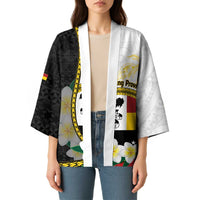 Personalised PNG Madang Provins Kimono Papua New Guinea Plumeria Melanesian Pattern - Polynesian Pride
