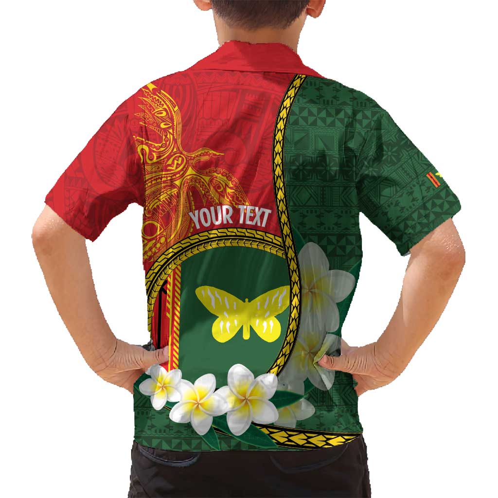 Personalised PNG Oro Provins Family Matching Puletasi and Hawaiian Shirt Papua New Guinea Plumeria Melanesian Pattern - Polynesian Pride