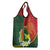 Personalised PNG Oro Provins Grocery Bag Papua New Guinea Plumeria Melanesian Pattern - Polynesian Pride