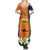 Personalised PNG Niu Ailan Family Matching Summer Maxi Dress and Hawaiian Shirt Papua New Guinea Plumeria Melanesian Pattern - Polynesian Pride