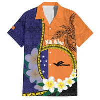 Personalised PNG Niu Ailan Family Matching Tank Maxi Dress and Hawaiian Shirt Papua New Guinea Plumeria Melanesian Pattern - Polynesian Pride